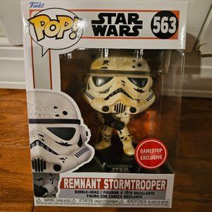New Funko Pop!: Star War REMNANT STORMTROOPER Figure 563 Gamestop Exclusive